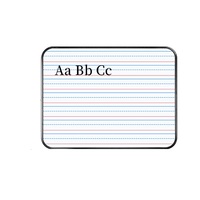 Tableau Magnétique Double Face Format A4 Portable à Cadre Plastique, Tableau d'Écriture Effaçable à Sec Personnalisé