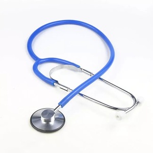 หูฟังแพทย์แบบหัวเดียว Houpu สีดำ ทำจากอลูมิเนียมอัลลอยด์ สำหรับการตรวจทางกายภาพ - Product Image 2