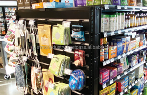 Étagères Gondoles Robustes Style Américain Double Face les Plus Vendues avec 2 Niveaux 96L 54H 41P pour Supermarché et Magasin de Proximité - Product Image 4