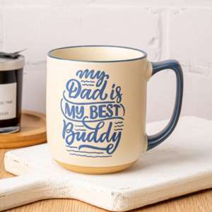 Tasses à café en céramique personnalisées pour <span class=keywords><strong>papa</strong></span> Cadeau de fête des pères <span class=keywords><strong>personnalisé</strong></span> Boissons en porcelaine en vrac pour cadeaux - Product Image 4