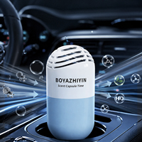 Cápsulas de Gel Sólido para Aromatizar el Aire del Auto, 80g, Fragancia Duradera, Eliminador de Olores, OEM, Venta al Por Mayor