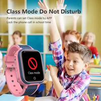 Montre connectée 4G pour enfants avec WiFi, SOS, étanche IP67, GPS Tracker, application WearFit Pro, écran OLED, autonomie de 5 à 10 jours