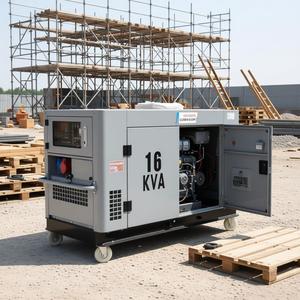 เครื่องกำเนิดไฟฟ้าดีเซลแบบพกพา เงียบพิเศษ 3KW 5KW 7KW สายทองแดงทั้งหมด แบบล้อ พร้อมระบบ ATS สำหรับใช้ในบ้านและงานเชื่อมนอกสถานที่ - Product Image 1