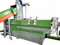 Ligne de recyclage de machine de fabrication de granulés de plastique PP PE HDPE Polystyrène LLDPE entièrement automatique avec compacteur, marque LYD