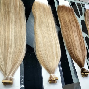 ผมต่อแบบเทป 100% ผมแท้รัสเซีย คุณภาพสูง เกรดเรมี่  ขายส่งจากโรงงาน - Product Image 5