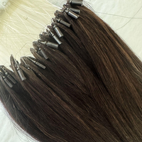 Extensions de cheveux vierges H6 noirs et bruns, cuticules alignées, style coréen, européen, vietnamien, vente en gros, qualité supérieure, double épaisseur