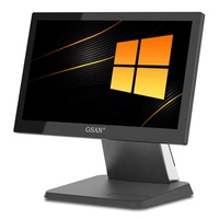 GSAN marque GSAN-T3 bonne qualité pos terminal haute résolution beaucoup d'options de couleur tout en un caisse enregistreuse