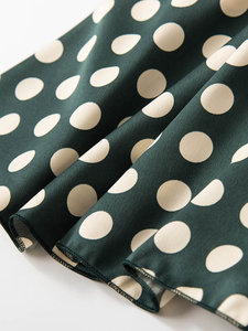 Collection d'été Sweet Cute Home Pyjamas Polka Dot Leopard Cotton Thermal Breathable Nightgown Comfortable Sleepwear Plus Sizes - Product Image 5