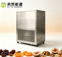 Commerciële roestvrijstalen energiezuinige warmtepomp mango-banaan-rozijn fruitdroogmachine professionele voedseldroger voor