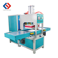 Machine de soudage et de découpe haute fréquence (HF) 12KW 15KW 25KW pour coussins de siège en TPU, soudeuse à embossage plastique pour coussins de voiture en PVC