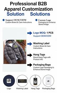 定制标志批发秋冬男士休闲厚保暖风衣连帽派克大衣加5XL外套 - Product Image 2