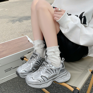 Dropshipping logotipo personalizado hombres caminar estilo transpirable plataforma gruesa moda Zapatillas Unisex Casual diseñador zapatos para mujeres - Product Image 1