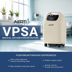 Sistema de Terapia de Oxígeno Doméstico AERTI, Concentrador de Oxígeno de 5L con Tecnología VPSA y Nebulizador - Product Image 6