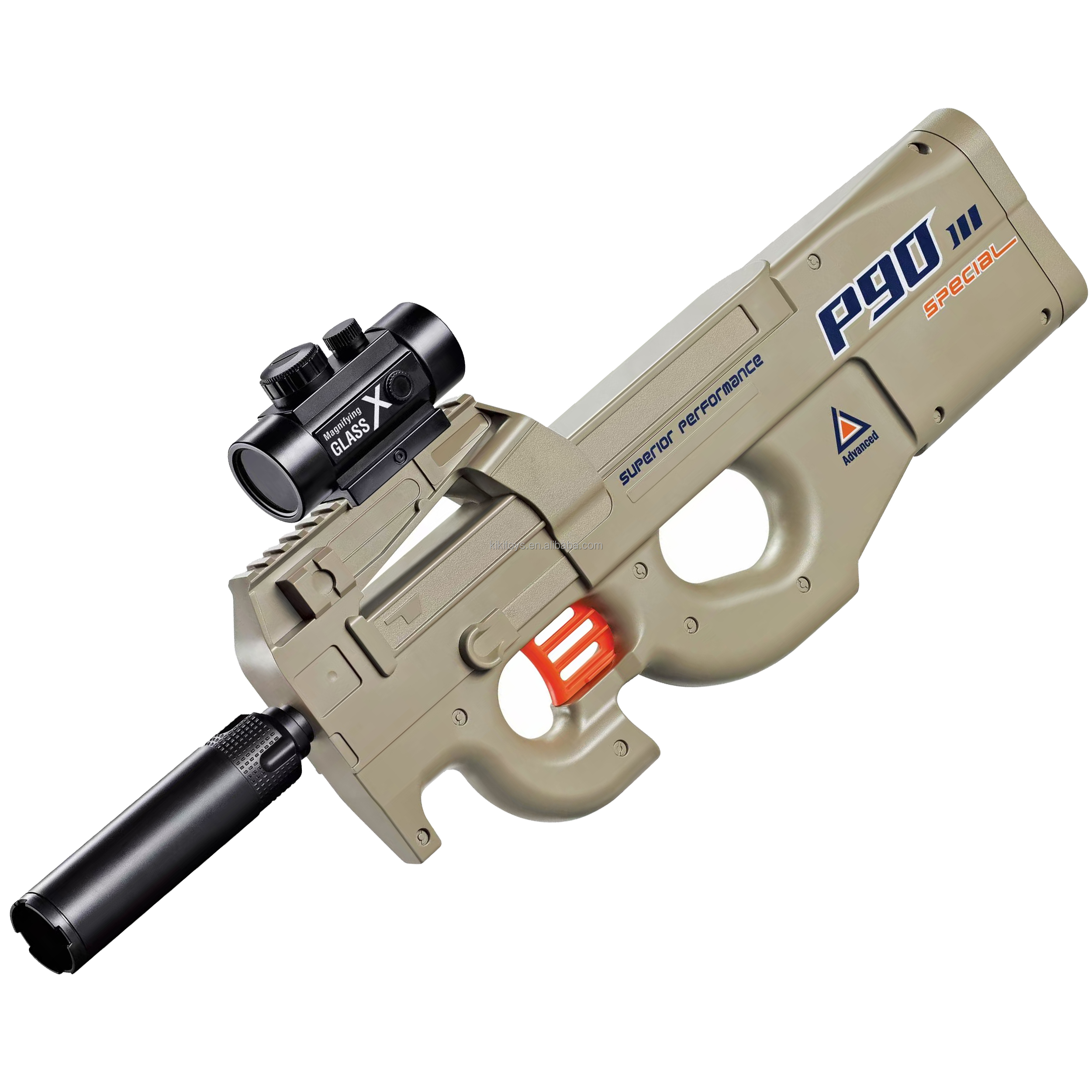 トイガン Toy-tec P90 P90 Gel Blaster Gun - Fun Outdoor Toy for Boys Aged 14+