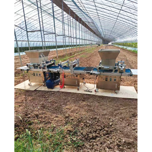 Máquina de bandeja de plántulas completamente automática de alta calidad 1-20MM Máquina mezcladora y llenadora de bandejas de sustrato de vegetales y flores - Product Image 5