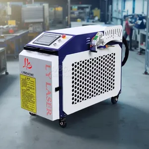 LY Fiber Laser Cleaning <strong>Machine</strong> 1500W 2000W 3000W Non-Contact Rust Oil &amp; Oxidation Layer Removal Equipment - Product Image 1