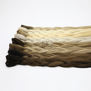 <span class=keywords><strong>U</strong></span> Glamour pelo ruso fino Invisible doble dibujado Remy Virgen máquina trama cabello humano - Product Image 4