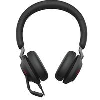 Casque filaire stéréo Jabra Evolve2 40 SE USB-A USB-C 3 micros, haut-parleurs 40 mm, isolation passive du bruit, conception supra-auriculaire, Busylight