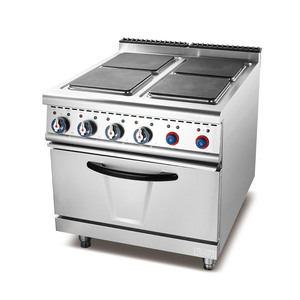 Professional High Efficiency Stainless Steel 6 <b>Square</b> Plate Heater Food Warmer <b>Combination</b> Electric Stove Oven for Restaurants - Product Image 4
