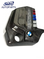 Nouveau capot moteur en fibre de carbone OE 11127607447 pour N55 3.0T TwinPower Turbo Série M Décoration tricolore Garantie 1 an