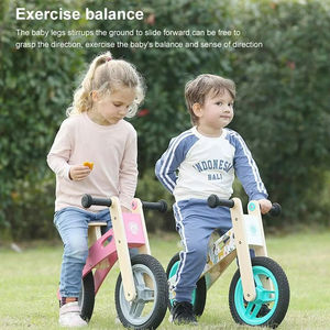 Udeas Groothandel Nieuw Product Outdoor Sport Mode Houten Fiets Kids Balansfiets Montessori Houten Frame Baby Wandelaars Voor Kinderen - Product Image 6