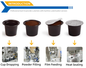 Cà phê tự động viên nang quay <span class=keywords><strong>Nespresso</strong></span> K-cup cốc cà phê điền niêm phong máy Cà phê Pod niêm phong điền niêm phong máy - Product Image 3