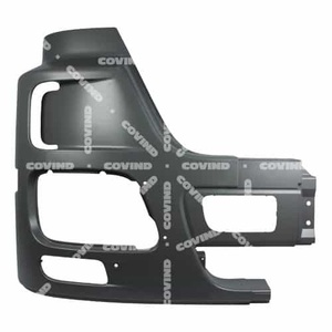 PARE-CHOCS DROIT avec trous pour feux de brouillard, avec trou d'admission d'air, adapté à Mercedes ACTROS 3 MEGA SPACE (9438804972-7354) - Product Image 1