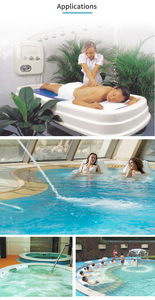 Pikes Matériau acrylique OEM Lit central de <span class=keywords><strong>spa</strong></span> hydro-<span class=keywords><strong>massage</strong></span> à eau salée Douche <span class=keywords><strong>Vichy</strong></span> - Product Image 6