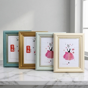 Marco de Fotos Clásico Europeo Vintage al por Mayor con Borde Adornado y Cuentas, Listo <span class=keywords><strong>para</strong></span> Enviar <span class=keywords><strong>para</strong></span> Decoración del Hogar y Galerías - Product Image 2