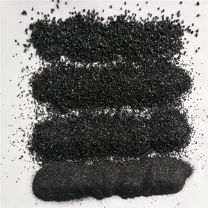 Üreticiler siyah kum, doğal parlak siyah renkli kum, siyah kristal kum