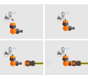 2025 mới 3 trong 1 vườn <span class=keywords><strong>hose</strong></span> Ống vòi nước <span class=keywords><strong>Adapter</strong></span> 180 độ ROTARY vườn <span class=keywords><strong>Hose</strong></span> nối - Product Image 5