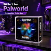 Protecteur d'affichage magnétique transparent personnalisé moderne avec une épaisseur de 5 mm pour boîte de rangement de cartes à collectionner Dawn of Palpagos
