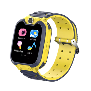 New Design Square Q12 Android Smart <b>Watch</b> GPS Kids Phone HD <b>Camera</b> IPS Display Waterproof LBS Positioning 2G Answer Calls Rubber - Product Image 1