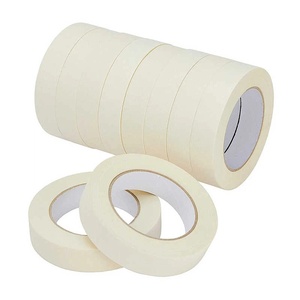 Ruban de masquage imperméable simple face <span class=keywords><strong>pour</strong></span> peintres, 1 pouce, adhésif puissant, usage général, papier crépon <span class=keywords><strong>pour</strong></span> peinture automobile - Product Image 5