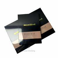 Al por mayor logotipo personalizado estampado en papel de aluminio 2024 LinenJournal Notebook diario planificador cuaderno con precio barato