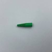 Manchon de protection SC 23 mm avec décharge de tension pour câble à fibre optique 2,0 mm, manchon flexible nervuré de qualité télécom