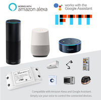 Controlador y Interruptor de Puerta de Garaje WiFi JRUMP Tuya con Control Remoto por Aplicación, Temporizador, Control por Voz, Compatible con Alexa y Google Home