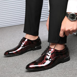 Zapatos Formales de Hombre de Diseño Súper Lujoso con Parte Superior a Cuadros, Nuevos Estilos, Zapatos de Vestir de Cuero PU para Hombre - Product Image 6