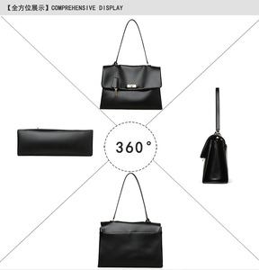Bolsos cruzados de diseñador de moda, bolsos de hombro de cuero genuino de alta calidad, bolsos de mano casuales para mujer - Product Image 4
