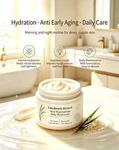 <span class=keywords><strong>Crema</strong></span> Facial <span class=keywords><strong>Hidratante</strong></span> Diaria con Niacinamida de Arroz OEM, Iluminadora, Antienvejecimiento, Ligera, <span class=keywords><strong>para</strong></span> Todo Tipo de <span class=keywords><strong>Piel</strong></span> - Product Image 4