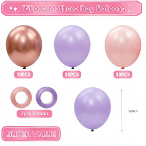 Ballons <span class=keywords><strong>en</strong></span> latex <span class=keywords><strong>pastel</strong></span> rose poudré beige métallisé romantique de 12 pouces, 50 pièces, <span class=keywords><strong>en</strong></span> vrac, pour la fête des mères, la décoration de la maison, les mariages, les anniversaires - Product Image 3