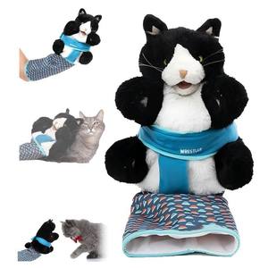 Venta caliente nuevo gato marioneta Animal juguete relleno con guantes <span class=keywords><strong>de</strong></span> lucha perro juguete <span class=keywords><strong>de</strong></span> peluche interactivo - Product Image 4