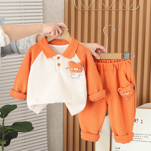 Nổ mô hình quần áo trẻ em thời trang 1-5 tuổi T-Shirts quần và áo khoác 2 mảnh phù hợp với bộ quần áo cho trẻ em Tracksuit - Product Image 3