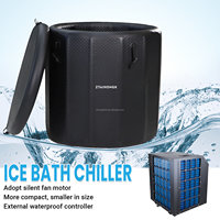 Équipement de refroidissement par immersion à froid ZT 1HP, bain de glace, thérapie par immersion, pompe à chaleur avec WIFI, affichage numérique à l'ozone, refroidisseur d'eau