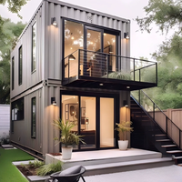 Moduli Prefabbricati per Hotel, Scuole, Uffici, Realizzati con Pannelli Sandwich, Negozio Container Mobile, Spazio Abitativo Moderno e Portatile, Villa