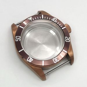 นาฬิกาสเตนเลสกลไก41มม. สีดำเหมาะกับ NH35 36การเคลื่อนไหว - Product Image 4