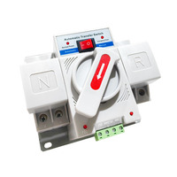 Interrupteur de transfert ATS BEYQ2-63 63A, commutation électrique de transfert, 2p 3p 4p 3 pôles, utilisation domestique, interrupteur ATS automatique, transfert automatique 220v