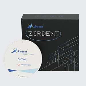 Upgrade Zirdent SHT-ML Fabrieksfabrikant Sht Meerlagig Tandheelkundig <span class=keywords><strong>Zirconia</strong></span> Blok Goede Prijs Aangepast Meerlagig Cadcam Frezen - Product Image 1