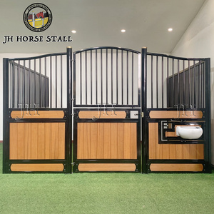Kunden spezifischer luxuriöser starker permanenter Stahl geschweißter funktioneller Pferdes tall kasten Rost beständiger Stall - Product Image 3