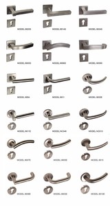 <span class=keywords><strong>Poignée</strong></span> <span class=keywords><strong>de</strong></span> <span class=keywords><strong>porte</strong></span> en bois, serrure pour <span class=keywords><strong>porte</strong></span> d'entrée Hyland OEM NC046, raie <span class=keywords><strong>carrée</strong></span>, serrure à levier en acier inoxydable - Product Image 5